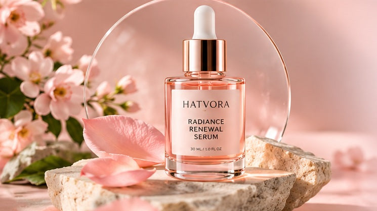 HATVORA Radiance Renewal Serum skincare ritual