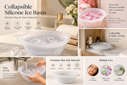 Collapsible Silicone Ice Basin