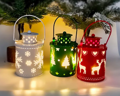 Nordic LED Iron Candles