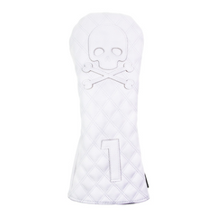 Sleek Black PU Golf Headcovers